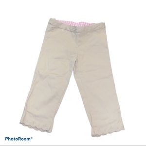 Ralph Lauren size 5 beige Capri pants